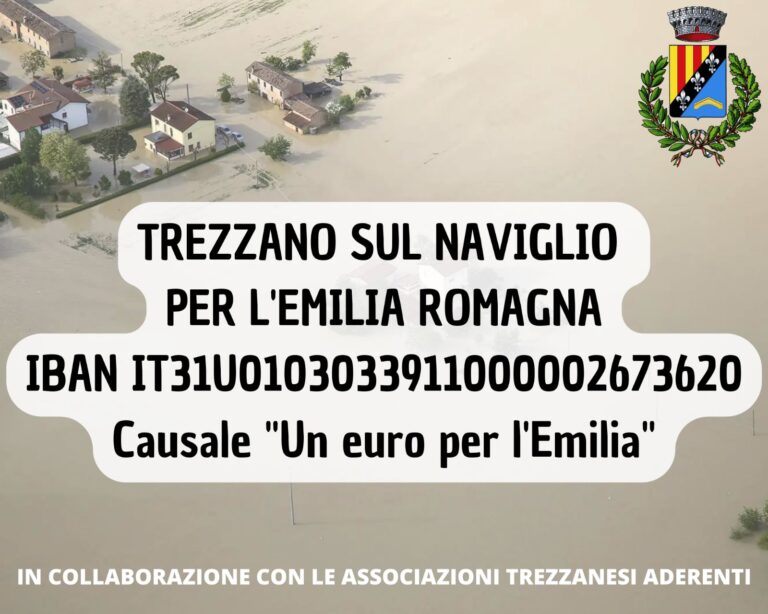 Raccolta fondi per l’Emilia Romagna